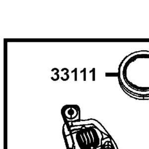 33111-LGC6-E00 COVER RUBBER — diagram cutout