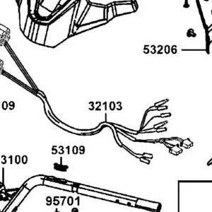 32103-LGC6-E02 SUB HARNESS HANDLE — diagram cutout
