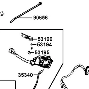 53194-LGC6-E00 PIVOT BOSS — diagram cutout