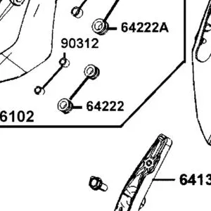 64222-KKC4-900 RUBBER WIND SCREEN — diagram cutout