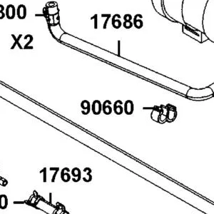 90660-PWA2-900 CLAMP TUBE — diagram cutout