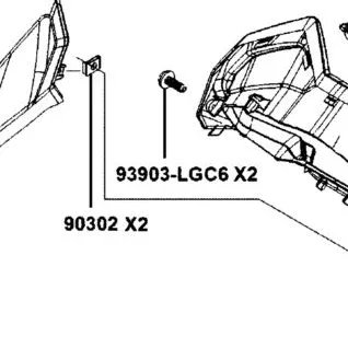 93903-LGC6-E01 SCREW TAPPING — diagram cutout