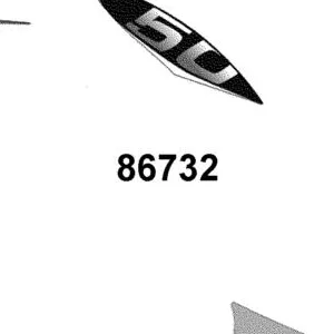 86732-LDC8-M32-T02 STRIPE R LEG SHIELD — diagram cutout