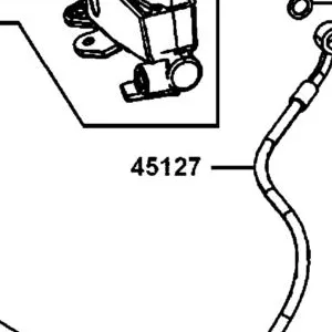 45127-LGC6-E00 HOSE COMP B??? FR BRAKE — diagram cutout