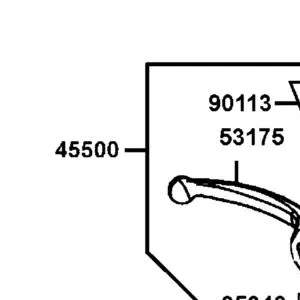 45500-LGC6-E00 M/C ASSY FR — diagram cutout
