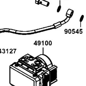 49100-LGC6-E00 MODULATOR ASSY ABS — diagram cutout