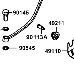 90113-LGE5-E01 BOLT FLANGE 6X20 ABS — diagram cutout