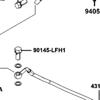 90145-LFH1-E00 OIL BOLT 10x22 — diagram cutout