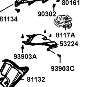 53224-LGC6-E00 LEG SHIELD UP L SIDE — diagram cutout