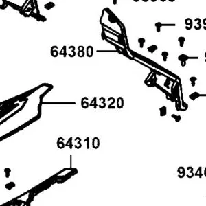 64320-LGC6-E00-N1R MAT R FLOOR (Black) — diagram cutout