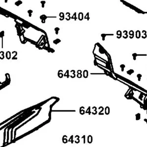 64380-LGC6-E00-N1R PANEL B L FLOOR (Black) — diagram cutout