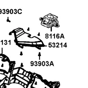 8116A-LGC6-E00 LOCK ASSY. R FR BOX — diagram cutout