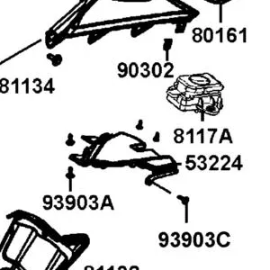8117A-LGC6-E00 LOCK ASSY L FR BOX — diagram cutout