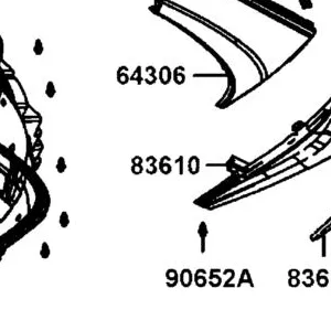 83610-LGC6-E00-KCP COVER L SIDE — diagram cutout