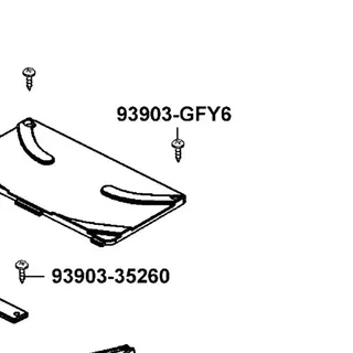 93903-GFY6-900 SCREW TAPPING 4*14 — diagram cutout