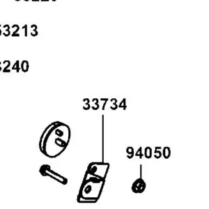 33734-LGC6-E00 STAY RH REFLEX REFLECTOR — diagram cutout