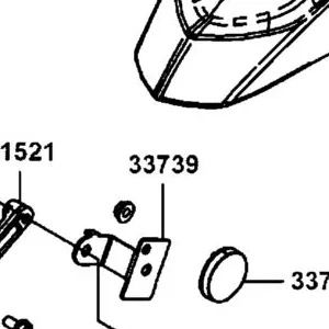33739-LGC6-E00 STAY LH REFLEX REFLECTOR — diagram cutout
