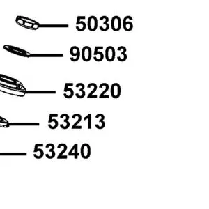 50306-1F96-001 NUT STRG STEM LOCK — diagram cutout