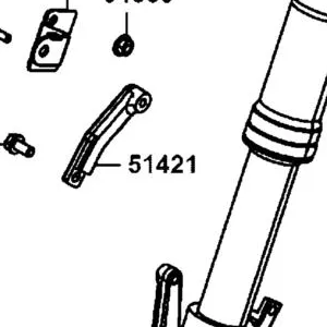 51421-LGC6-E00-NEA STAY FR FENDER R — diagram cutout