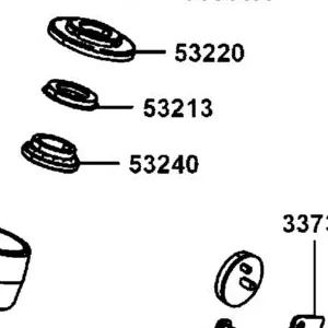 53240-LEA7-90A BEARING TOP STRG — diagram cutout