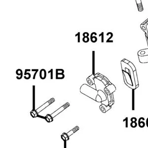 95701-06040-06 BOLT FLANGE 6*40 — diagram cutout