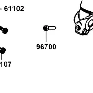 96700-KED9-900 BOLT SOCKET 8*30 — diagram cutout