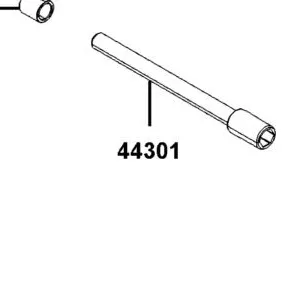 44301-LGC6-E00 AXLE FE WHEEL