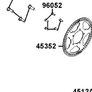 45352-LKF5-E00 TOOTHED RING. SENSOR — diagram cutout