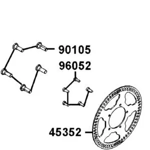 96052-PRA1-E00 BOLT M5*16 — diagram cutout
