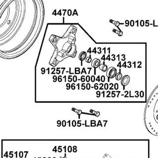 96150-60040-10 BEARING BALL RADIAL 6004 — diagram cutout