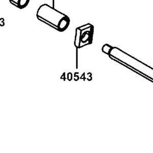 40543-LGC6-E00 ADJUSTER L/H BELT — diagram cutout