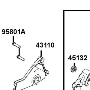 43110-LGC6-E00-NEA HOLDER??? RR CALIPER — diagram cutout