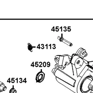 43113-ZYA3-910 SPRING RETURN — diagram cutout