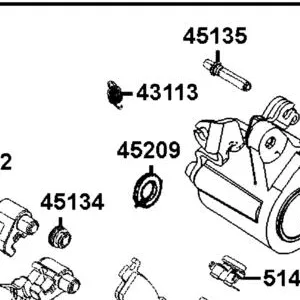 45209-LGC6-E00 SEAL PISTON