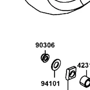 90306-LBA2-900 NUT U 20MM — diagram cutout