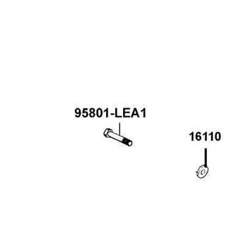 95801-LEA1-900 BOLT FLANGE 10*35 — diagram cutout