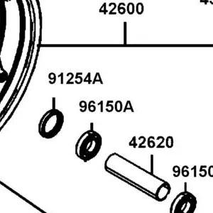 96150-LGC6-E00 BRG. BALL RADIAL 60/28 LLU CGMU9V8 — diagram cutout