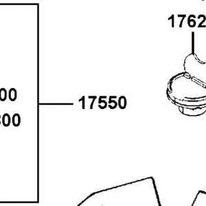 17550-LGC6-E00 PUMP ASS'Y FUEL — diagram cutout
