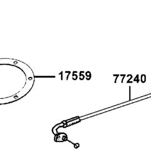 17559-LGC6-E00 STAY FUEL CAP CATCH — diagram cutout