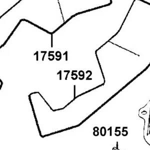 17592-LGC6-E00 HEAT GUARD L，FUEL TANK TOPPER — diagram cutout