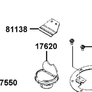 17620-LGC6-E00 CAP COMP FUEL FILLER — diagram cutout