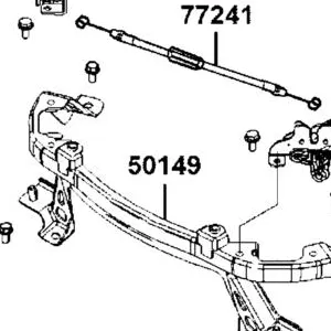 50149-LGC6-E00 STAY SEAT CATCH — diagram cutout