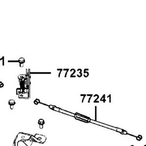 77235-LGC6-E00 CATCH COMP.???SEAT — diagram cutout