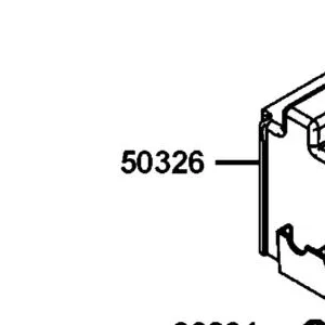 50326-LGC6-E00-N1R COVER BATTERY (Black) — diagram cutout