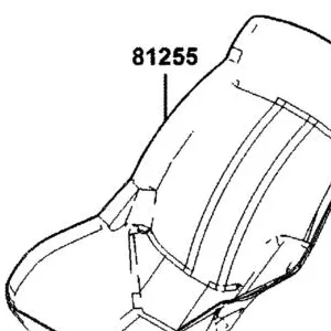 81255-LGC6-E00 PAD LUGGAGE — diagram cutout