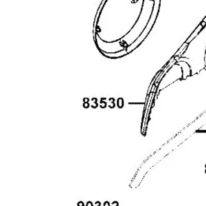 83530-LGC6-E00-ZBP BOARD B R SIDE — diagram cutout