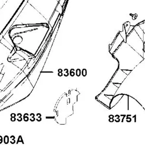 83600-LGC6-E00-KCP COVER L SIDE — diagram cutout