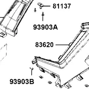 83620-LGC6-E00-N1R BOARD A???L SIDE (Black) — diagram cutout