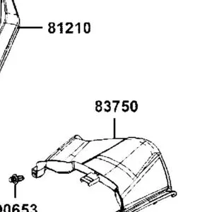 83750-LGC6-E00-KCP COVER B RR CENTER — diagram cutout