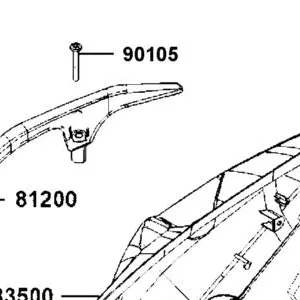 90105-LGC6-E00 BOLT-WASH 8MM — diagram cutout
